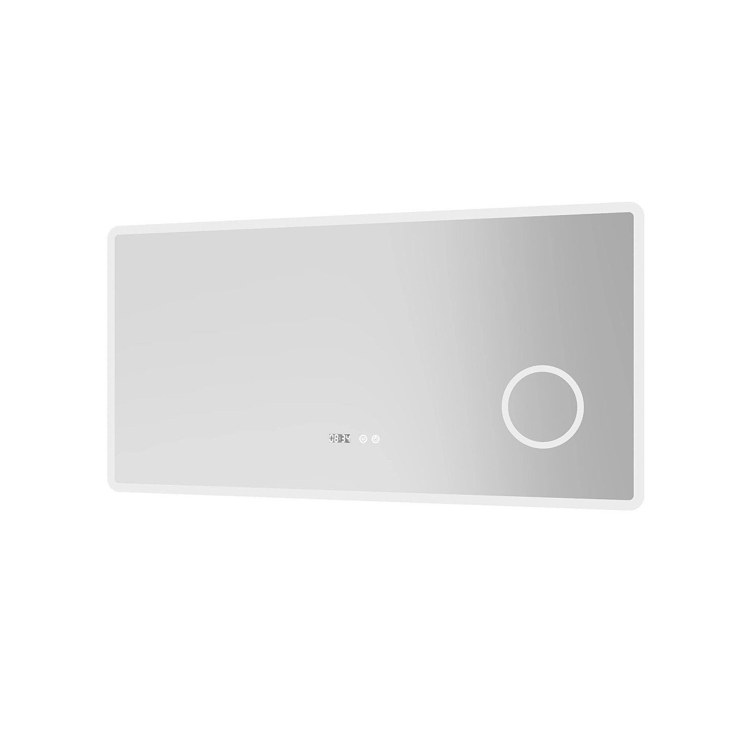 Aquabatos Badezimmerspiegel mit Beleuchtung 120 x 60 cm LED Badspiegel mit günstig online kaufen