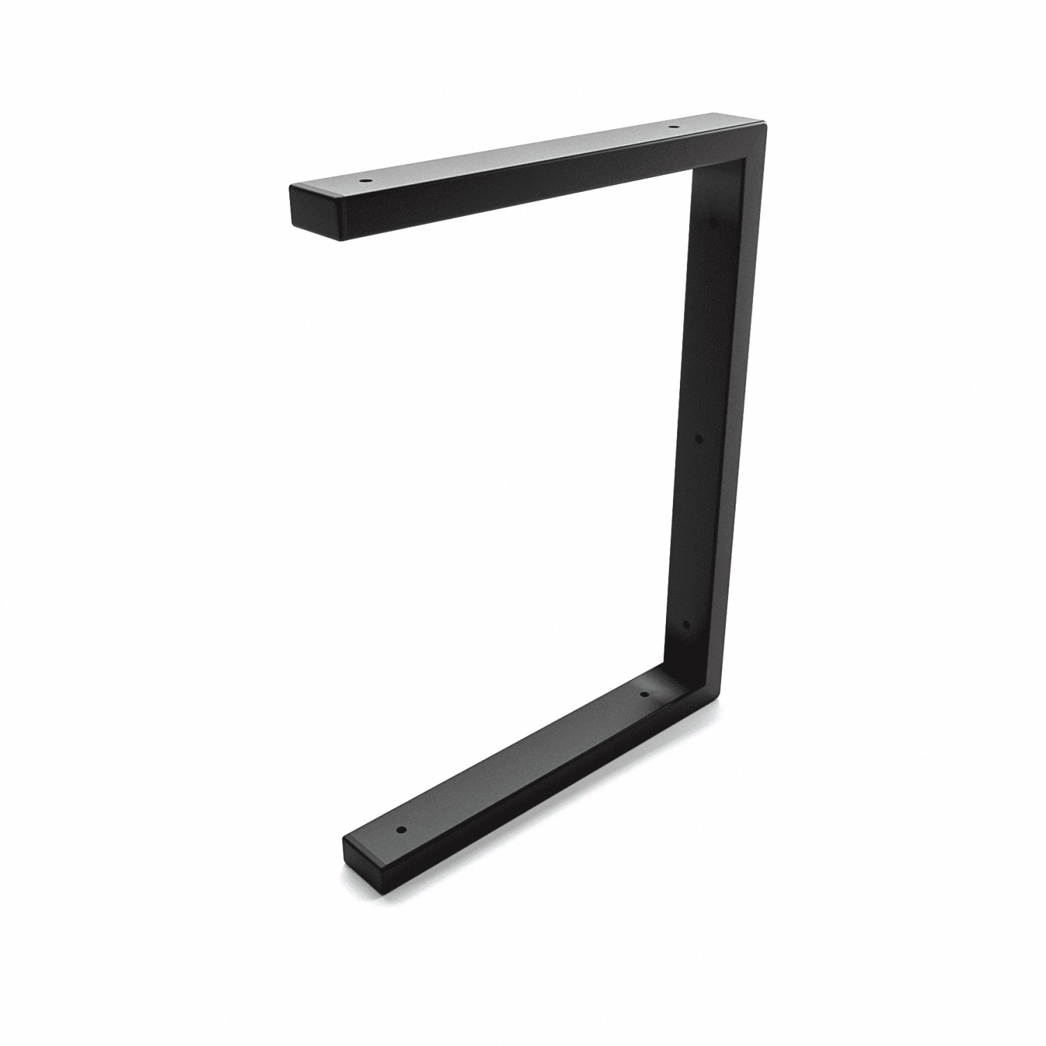 HEVVA Waschtischhalterung LAHN 30 cm Tief 1 Halter Schwarz günstig online kaufen