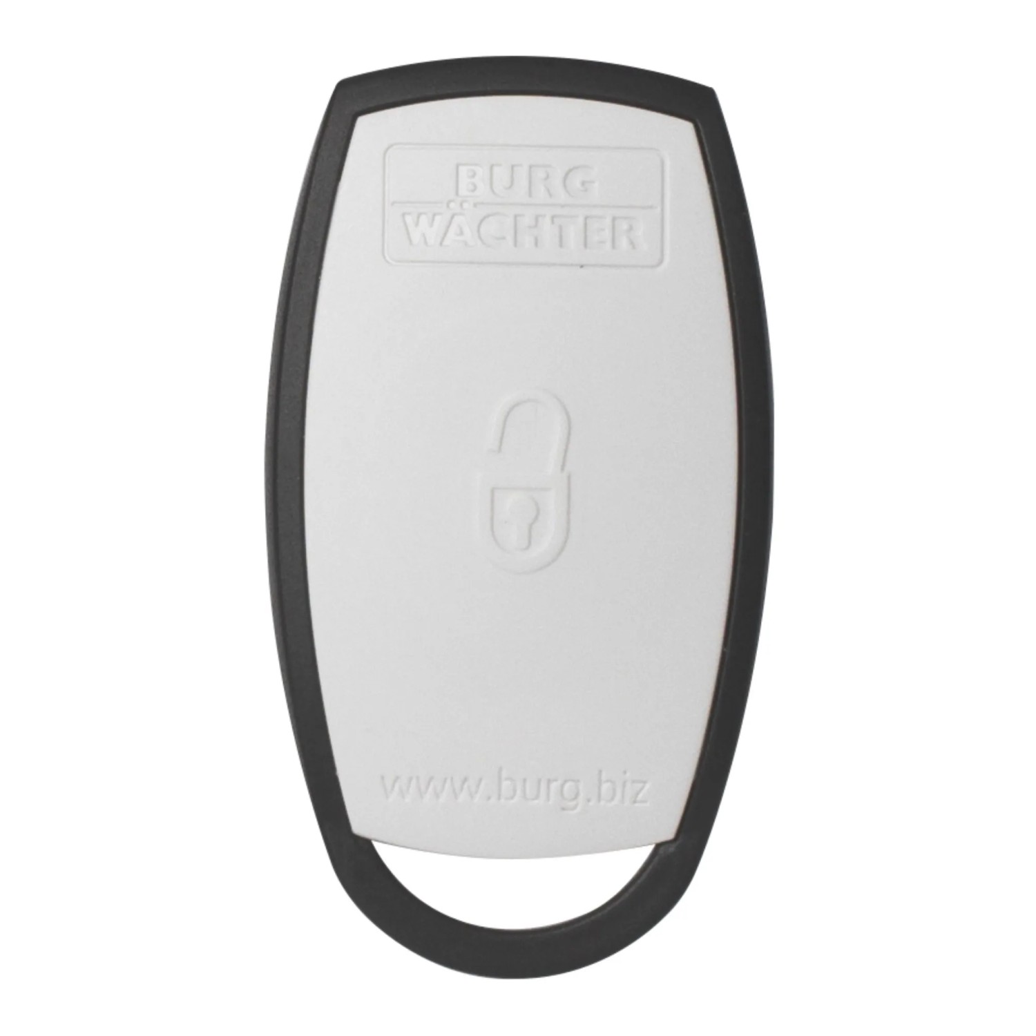 Burg-Wächter Aktivtransponder ENTRY SE-KEY 7713 in Weiß/Anthrazit für Türsicherung.