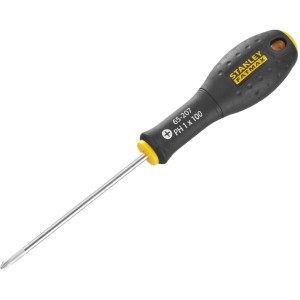 Stanley Fatmax Schraubendreher PH1 x 100 mm mit rutschfestem Griff.
