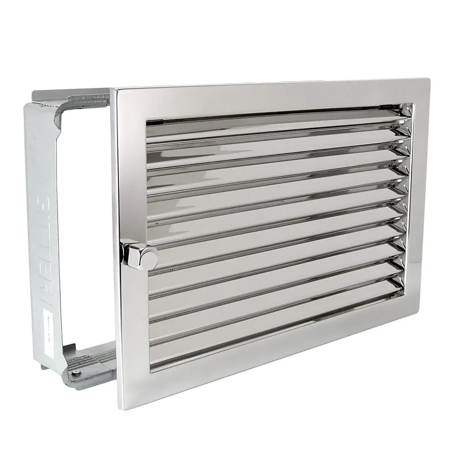 Häusler Warmluftgitter WG 3523 ESG Edelstahl Hochglanz 350 x 230mm Abluftgitter