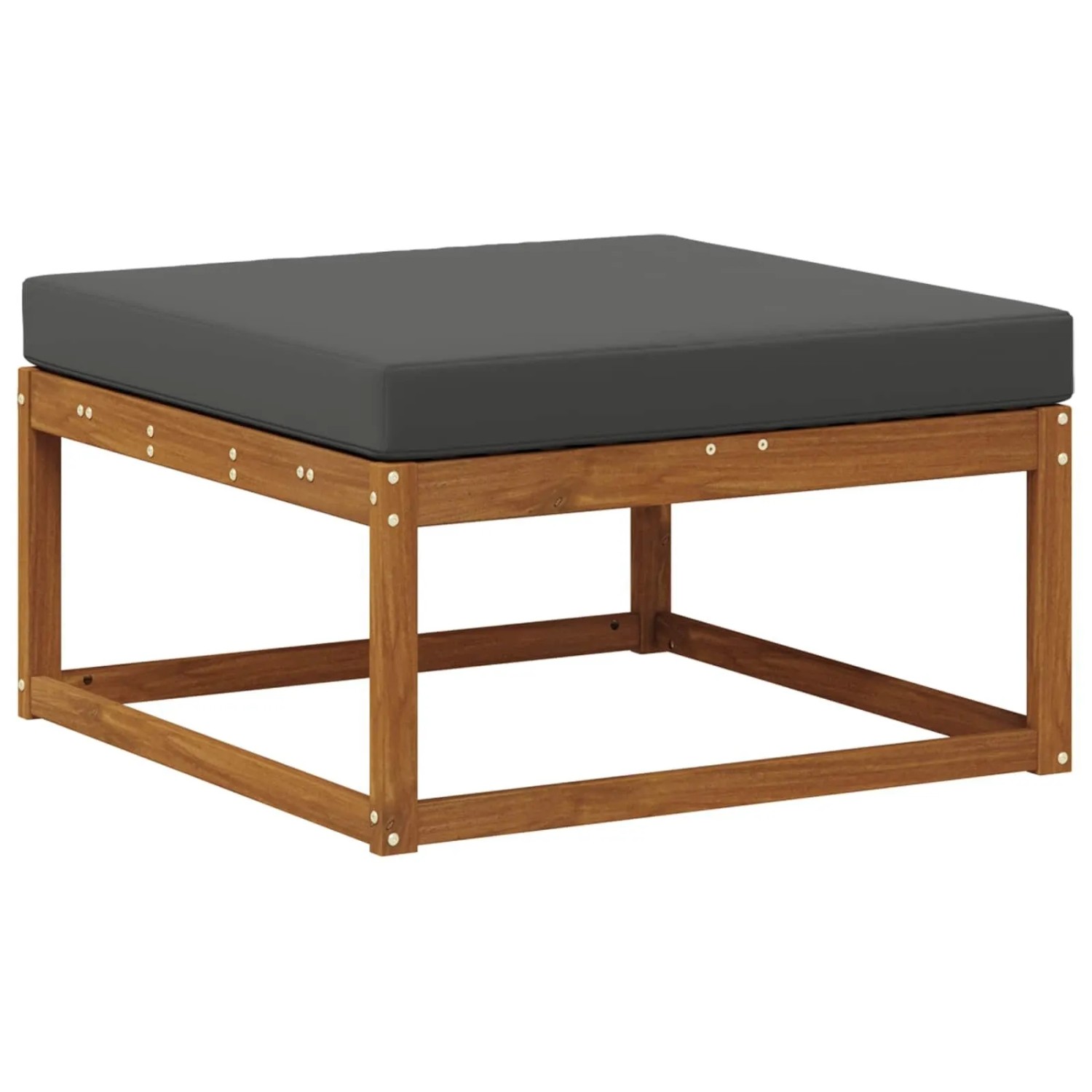 vidaXL Outdoor-Fußhocker Massivholz Akazie Natur 900529