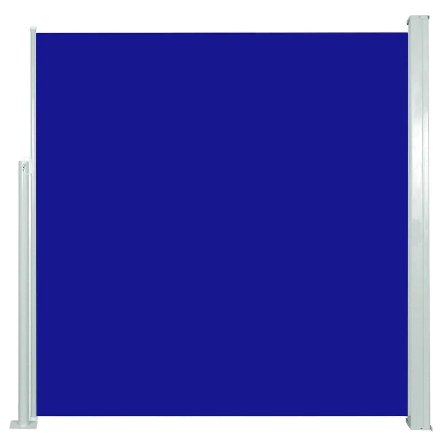 furnicato Seitenmarkise Ausziehbar 140x300 cm Blau günstig online kaufen