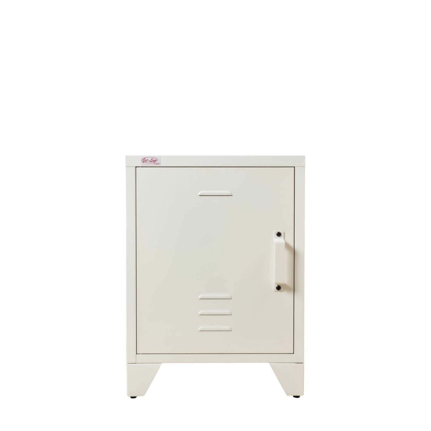 Jet-Line Stahlschrank Minskow im Industrie Design Weiß 40 x 40 x 55 cm günstig online kaufen