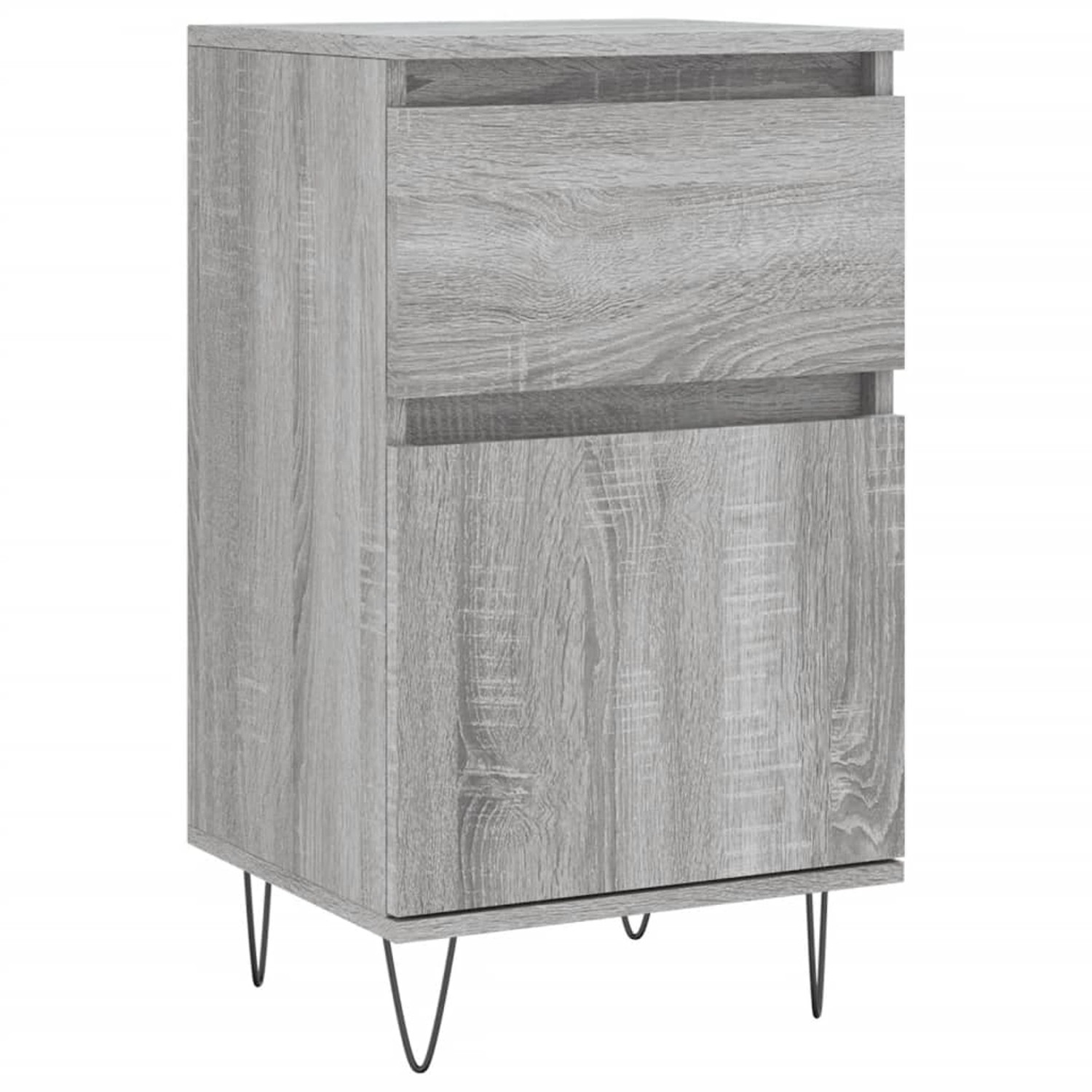 vidaXL Sideboard Grau Sonoma 40x35x70 cm Holzwerkstoff 831160 günstig online kaufen