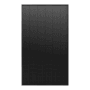 Schwarzes Solakon 500W PV Modul, bifaziales Glas-Glas N-Type Solarpanel für Balkonkraftwerk und Dach.