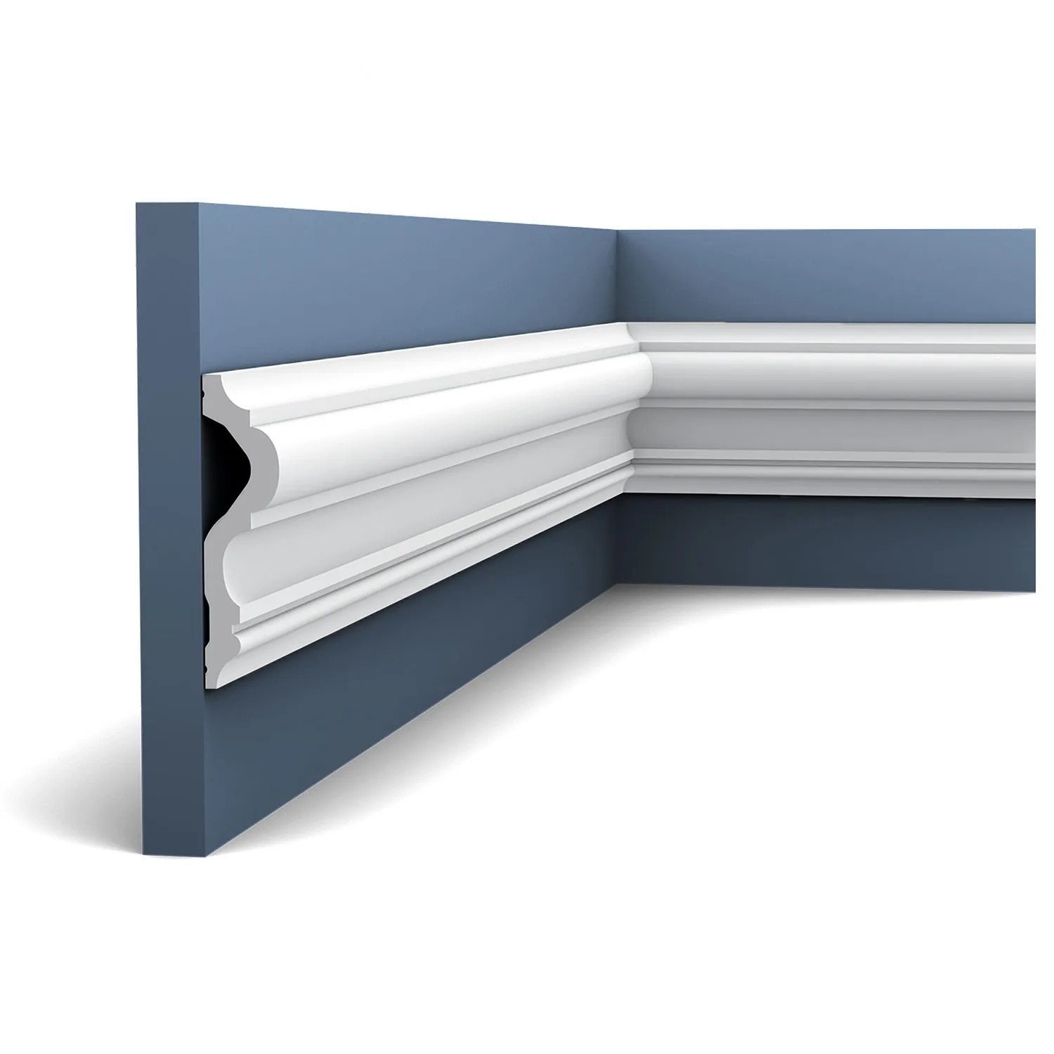 ORAC DECOR P8050 LUXXUS Wandleiste Friesleiste Stuck Leiste Profil Stoßfest günstig online kaufen