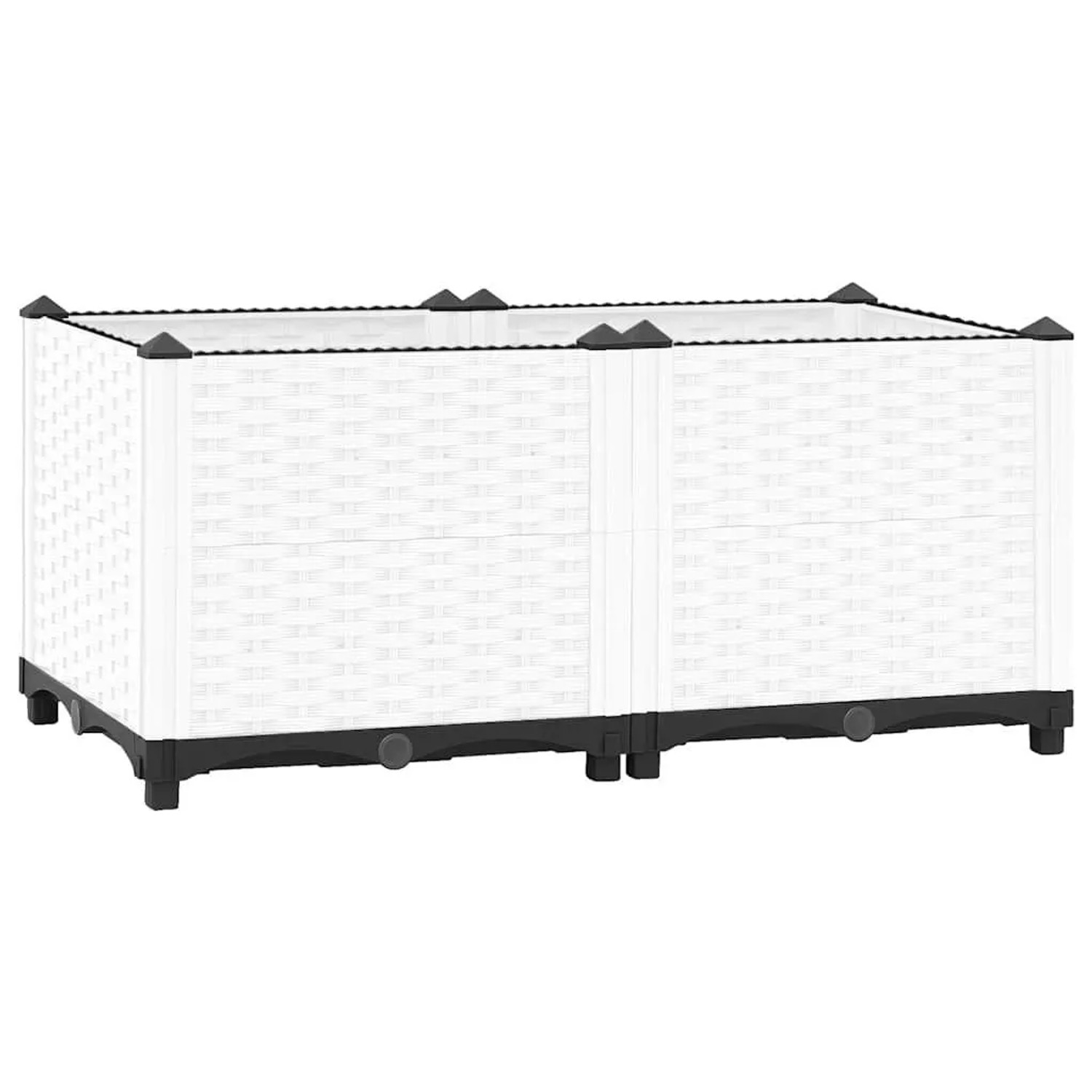 vidaXL Hochbeet 80x40x38 cm Polypropylen 153309