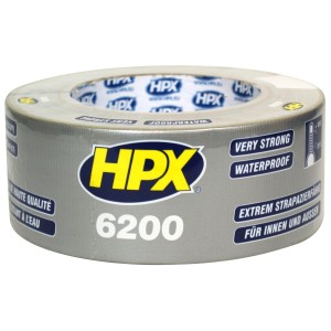 HPX Panzerband Rolle, silber, 50mm x 25m, für Lack- und Karosseriereparatur.