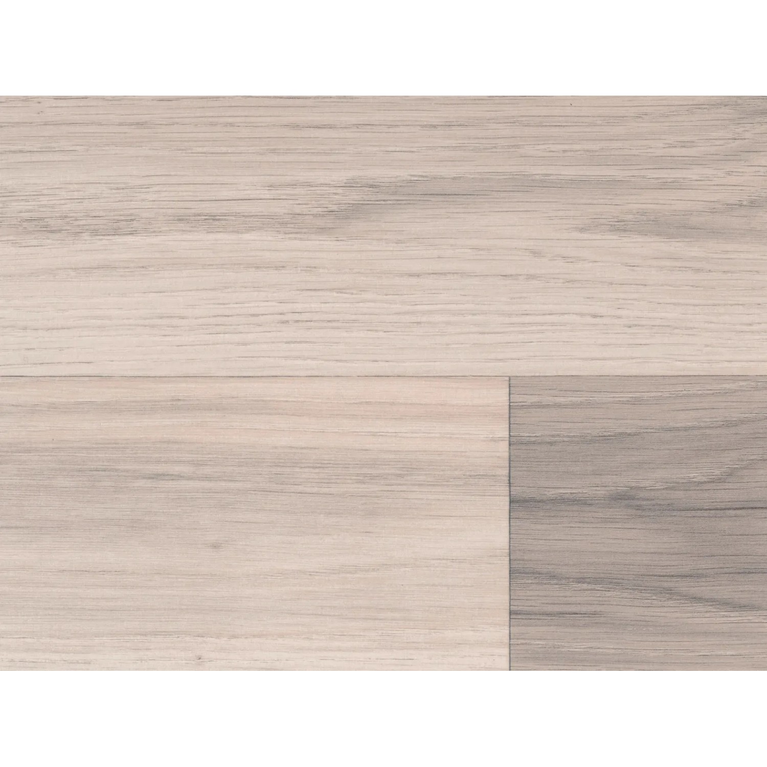 Laminatboden Comfort Eiche Silver, helle Holzoptik mit Maserung für Wohn- und Gewerberäume.