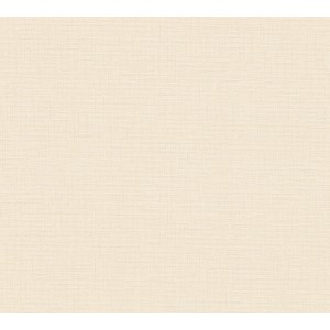 Cremeweiße Vliestapete mit leichter Struktur, Uni Matt, FSC®-zertifiziert.