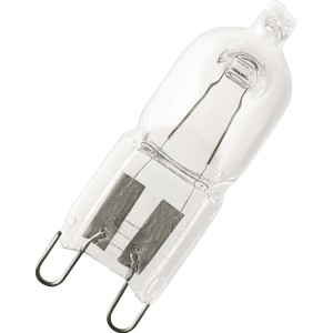 Osram Speziallampe Oven Pin G9, 25W Halogen Backofenlampe mit warmweißem Licht.