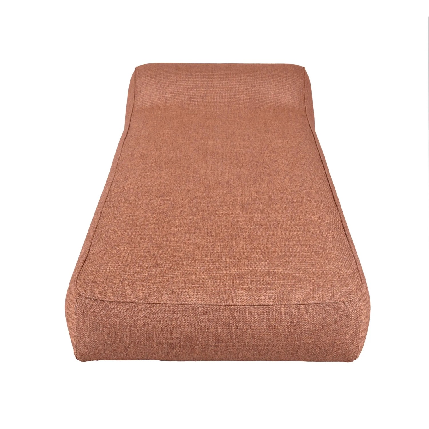 Aufblasbare Best Einzelliege Palma in Terracotta, ideal für Garten und Terrasse.