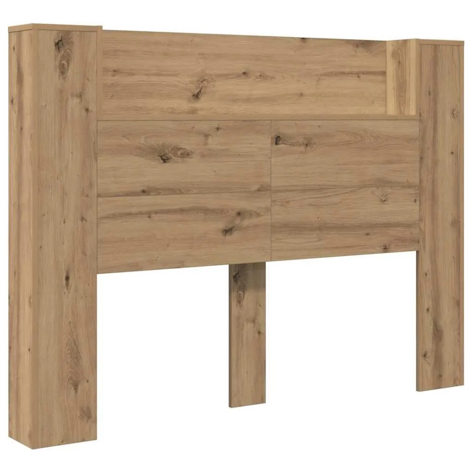 vidaXL Kopfteil Artisan-Eiche 140 x 17 x 104,5 cm Holzwerkstoff 3418668