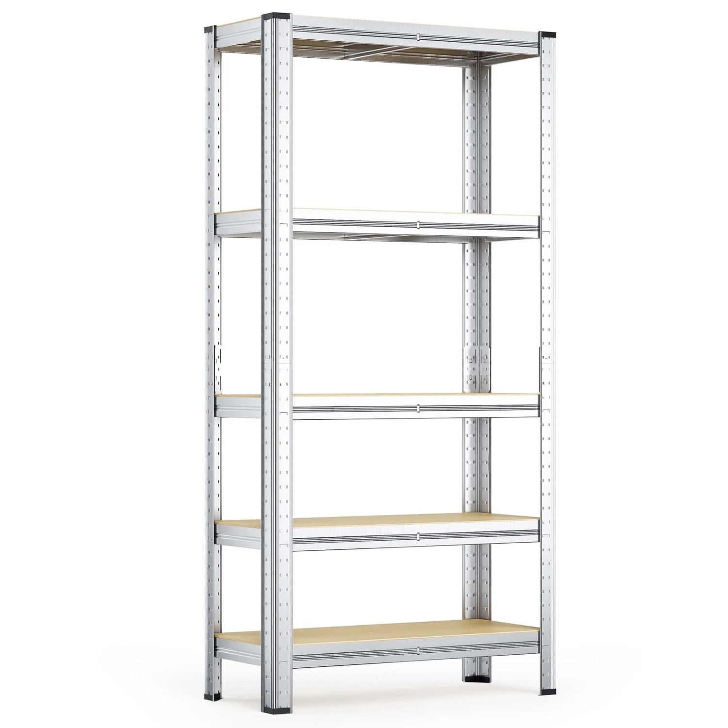 Wiltec Schwerlastregal Verzinkt 75X30X154Cm Steckregal 875Kg Werkstattregal
