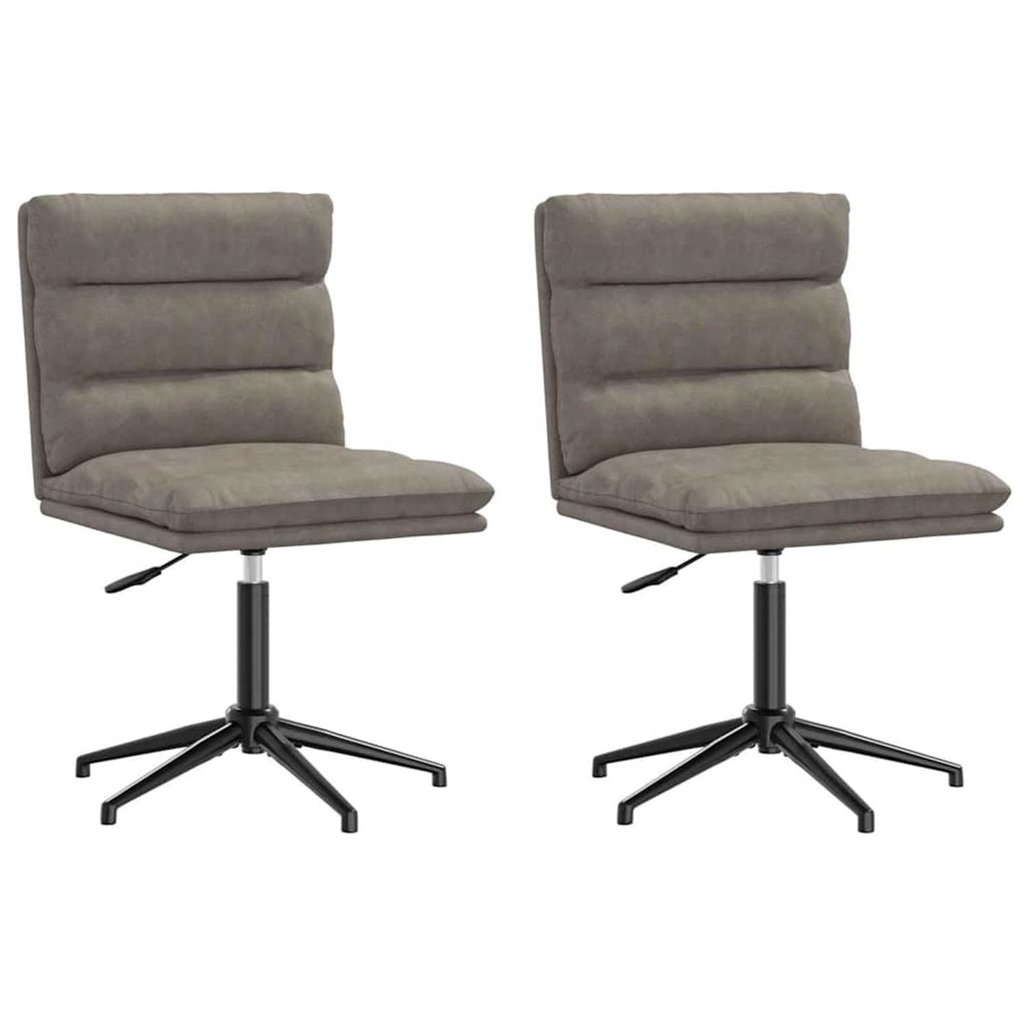 vidaXL Esszimmerstühle 2 Stk Grau Kunstleder 3315407 günstig online kaufen