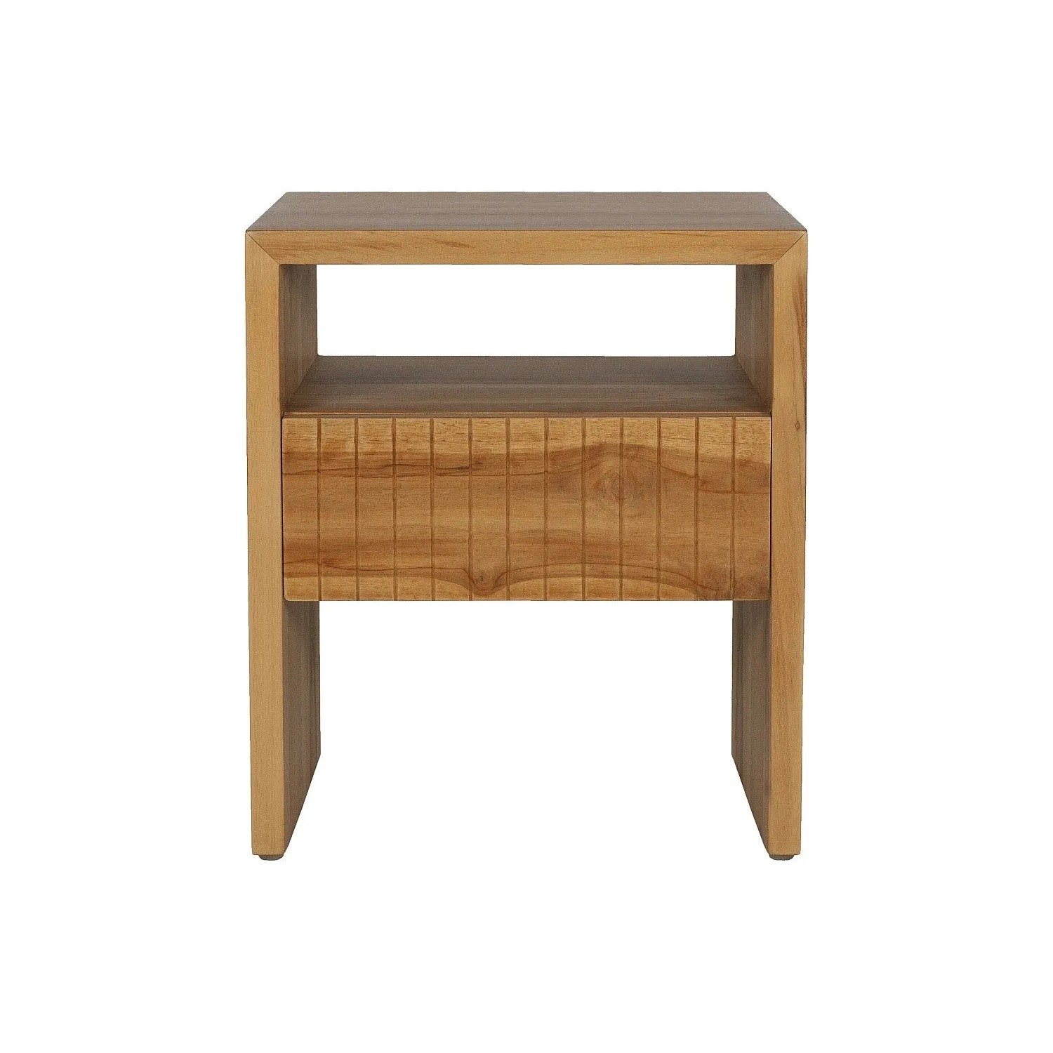 Vente-unique Nachttisch Revuka Naturfarben Hell 45 cm