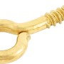 Ringschraube Messing Ø 2,3 x 12 mm 6 Stück