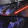 Komar Vlies Fototapete Star Wars: Stormtrooper, Darth Vader, Imperator Palpatine und Boba Fett.