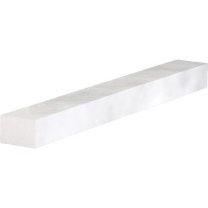 Ytong Planbauplatte, 1250x124x115 mm, weiß-grau, für den Innen- und Außenbereich.