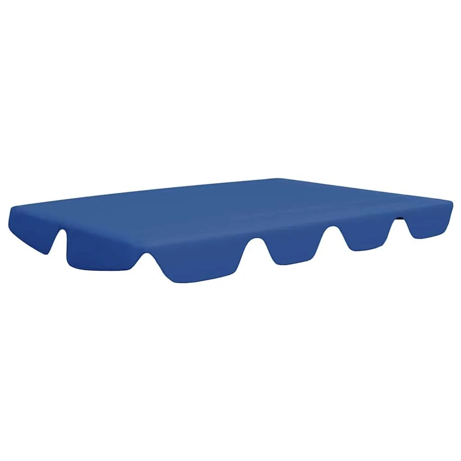 vidaXL Ersatzdach für Hollywoodschaukel Blau 150/130x105/70 cm 312103