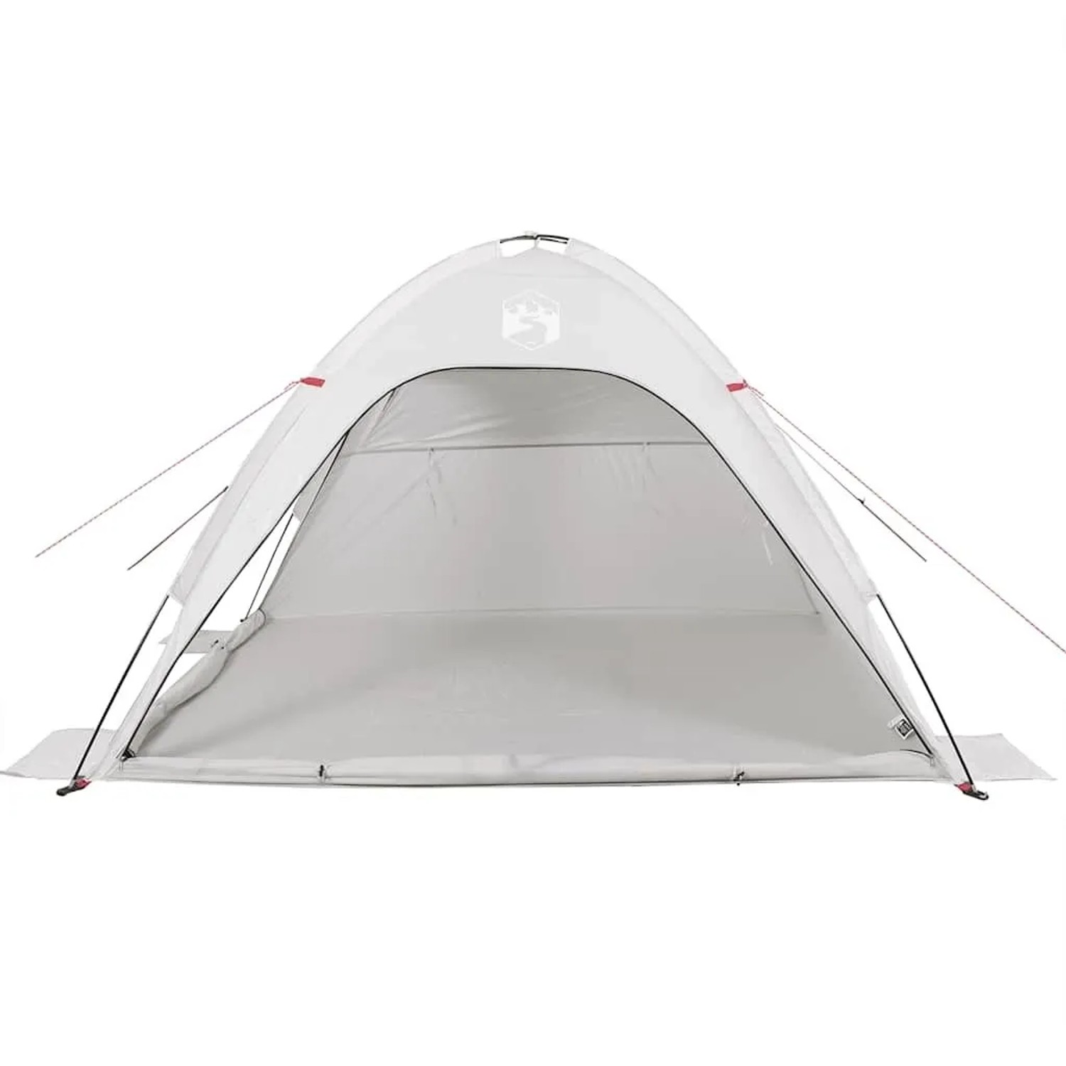 vidaXL Strandzelt Grau Wasserdicht 94528_6