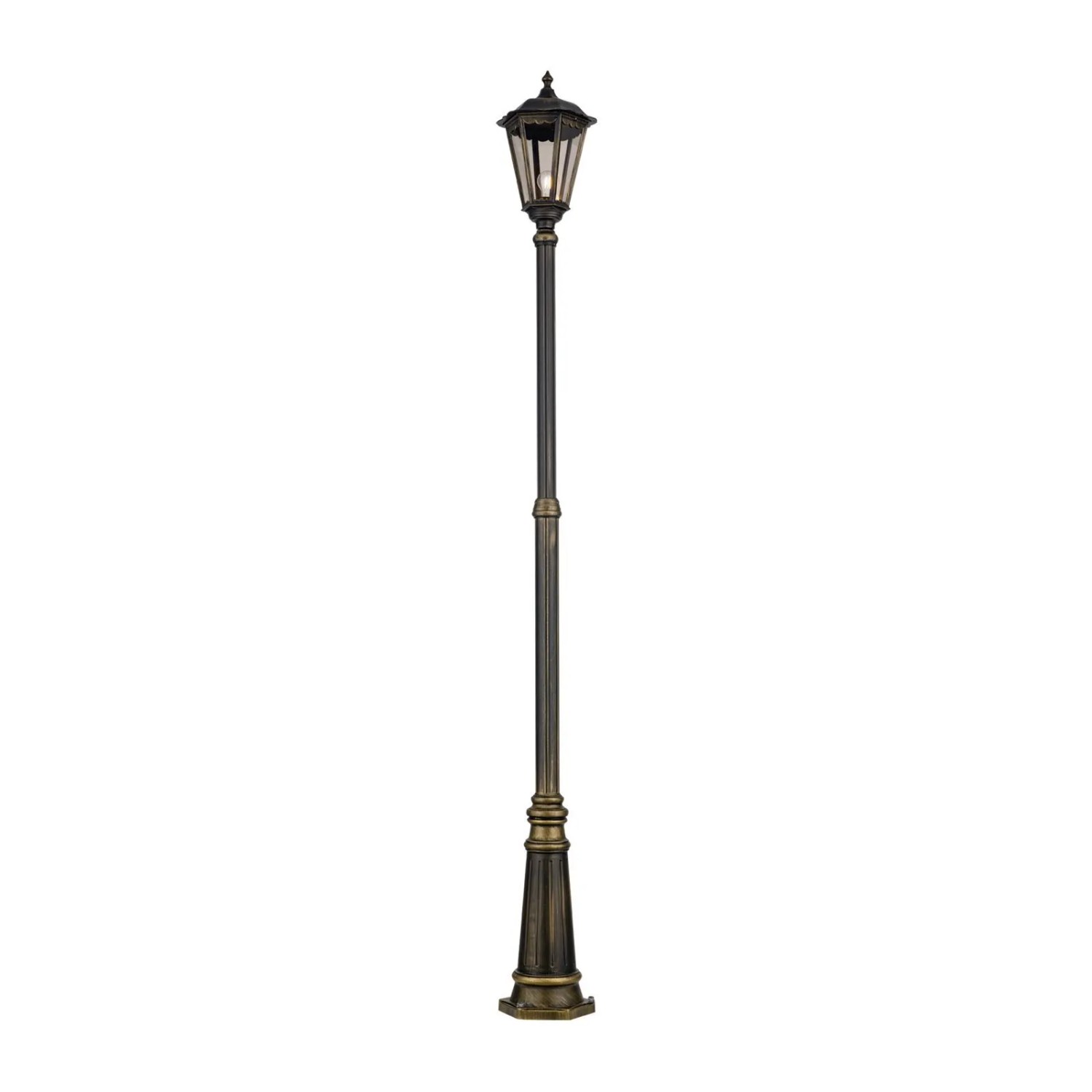 Orion Leuchten Außen Mastleuchte 240cm 60W E27 Patina