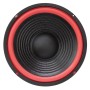 Rockwood Basslautsprecher, 250mm, 4 Ohm, mit roter Schaumstoffsicke. Ideal für Hi-Fi- und Heimkino-Systeme.