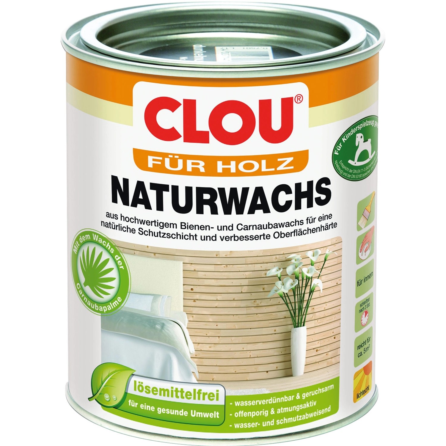 Thumbnail - Clou Naturwachs 750 ml