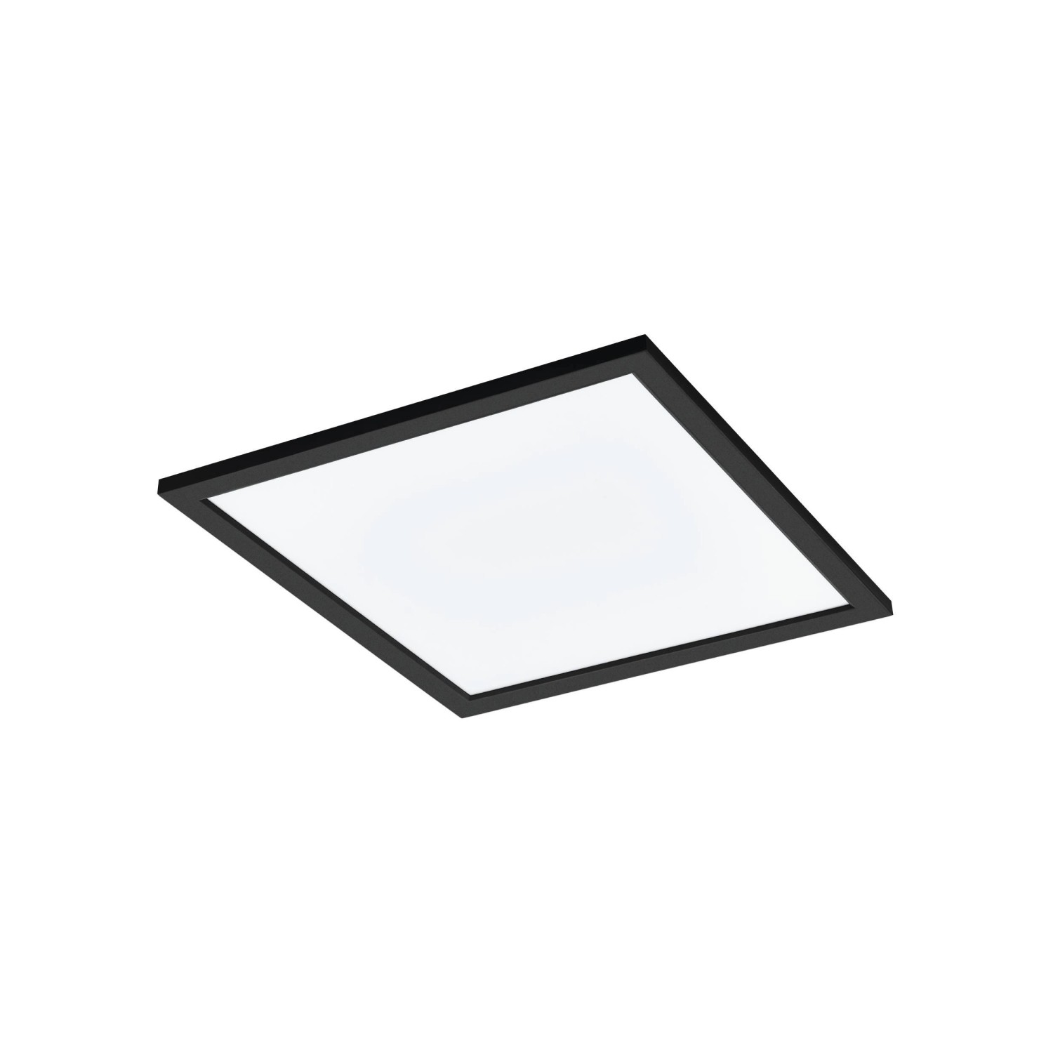 EGLO connect CCT Deckenlampe 45x45cm schwarz günstig online kaufen