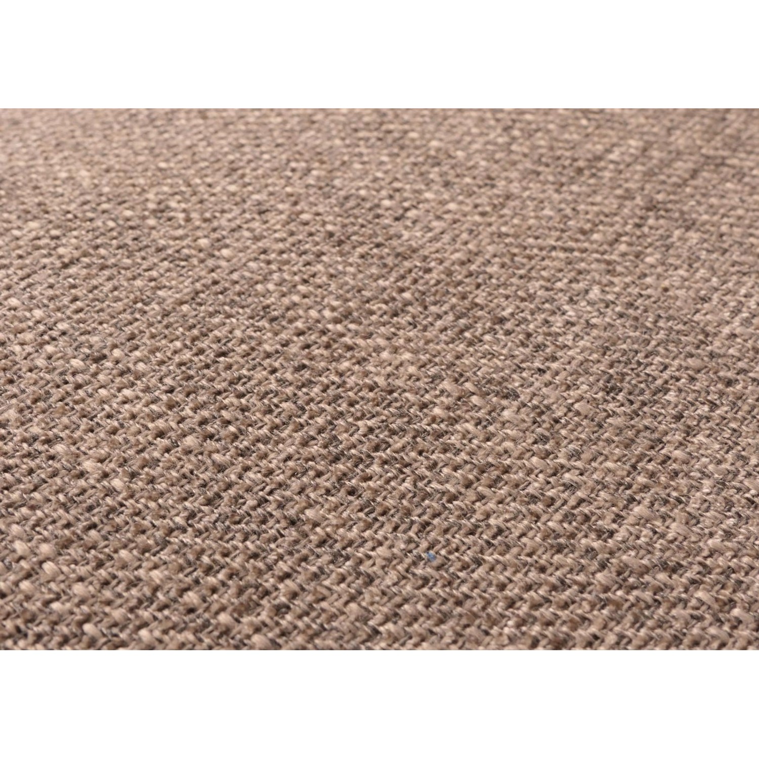 Detailaufnahme des braunen Stoffbezugs vom MCW Schaukelstuhl N14.