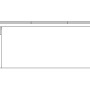 Skizze Skan Holz Doppelcarport Emsland mit Höhenangaben, ideal für zwei Stellplätze.