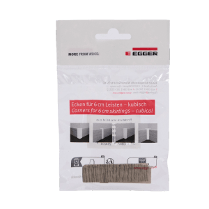 Egger Endstück 6 cm Eiche Hellgrau 2 Stück