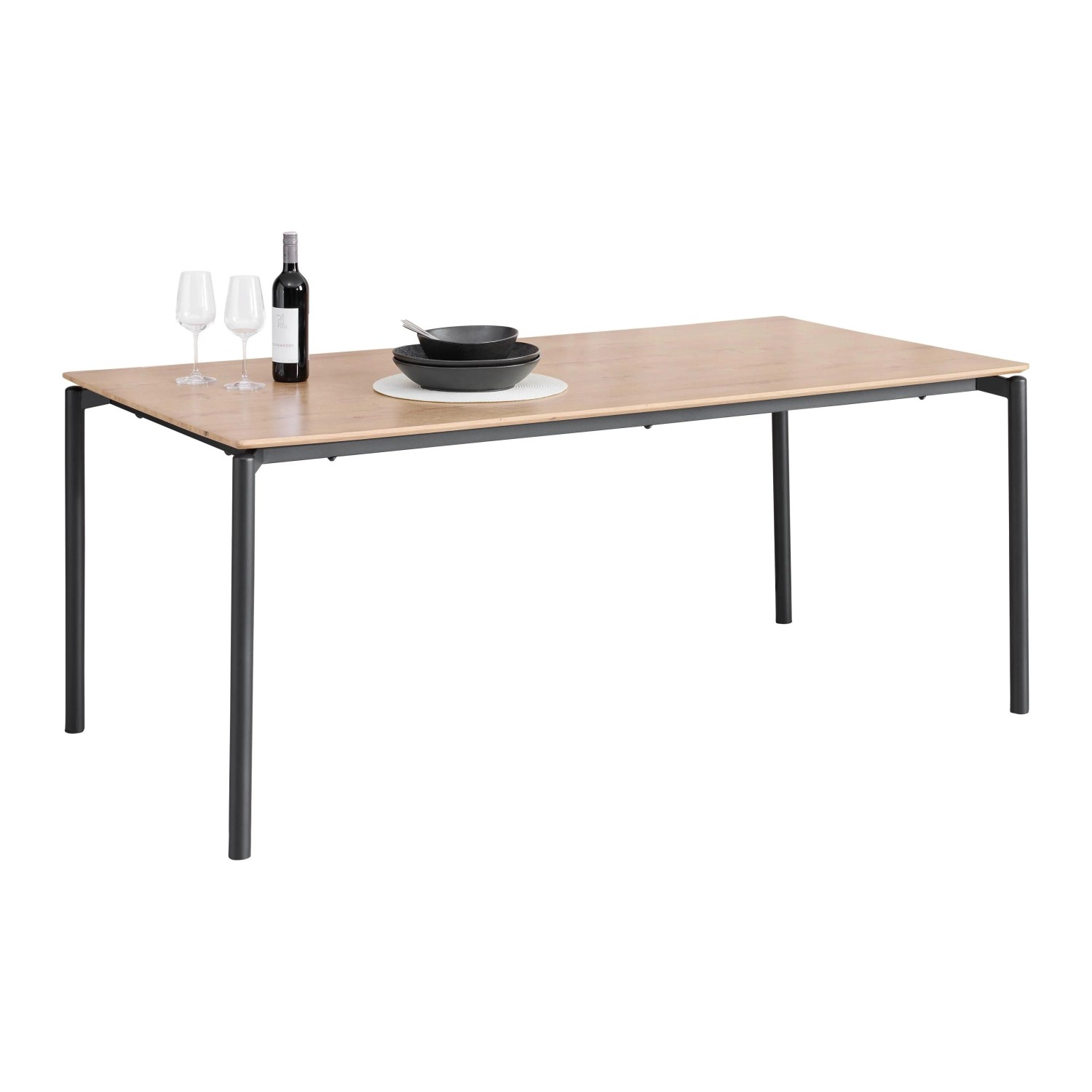 Mömax Esstisch Lido Eichefarben ca. 180x76x90cm