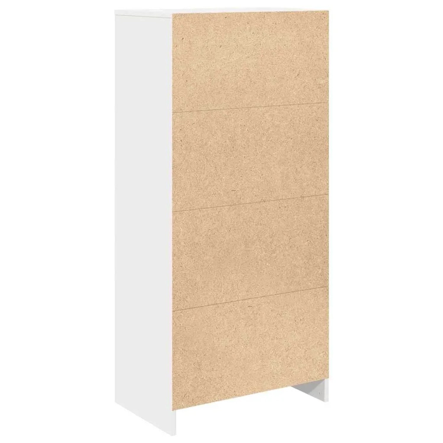 vidaXL Schrank mit Schublade Weiß 55,5x34x119,5 cm Holzwerkstoff 861643_8