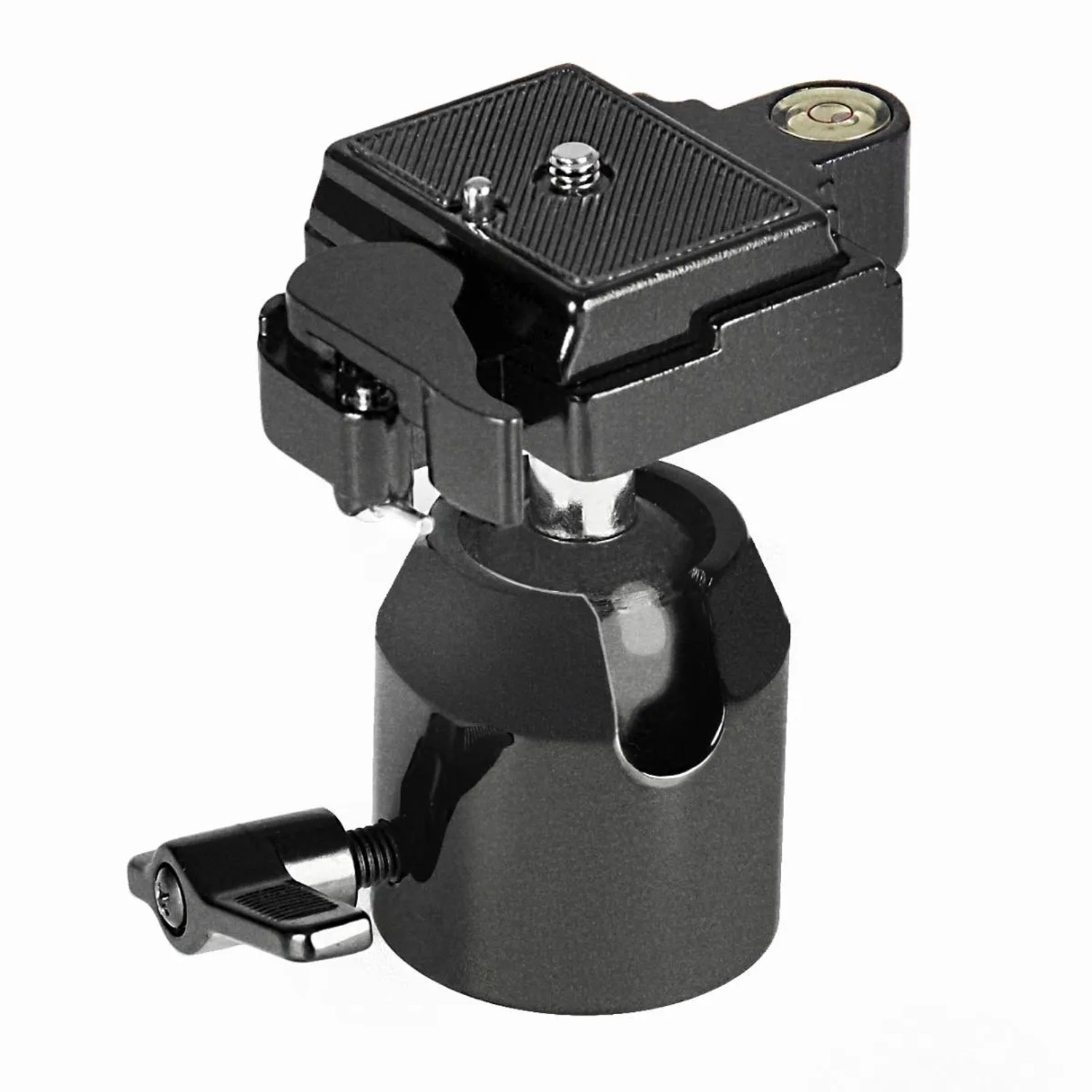 Walimex Ft-002H Pro-Kugelkopf Stativkopf Mit Schnellwechselplatte Einbeinstativ