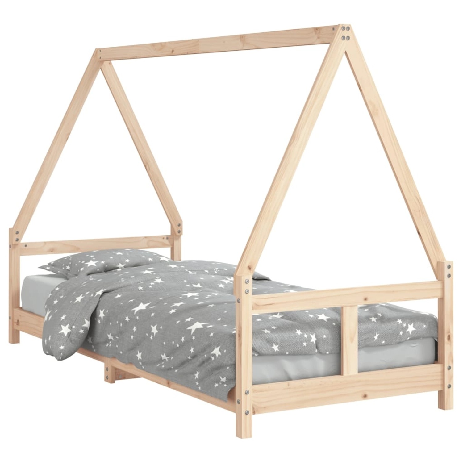 vidaXL Kinderbett 80x200 cm Massivholz Kiefer 834450 günstig online kaufen