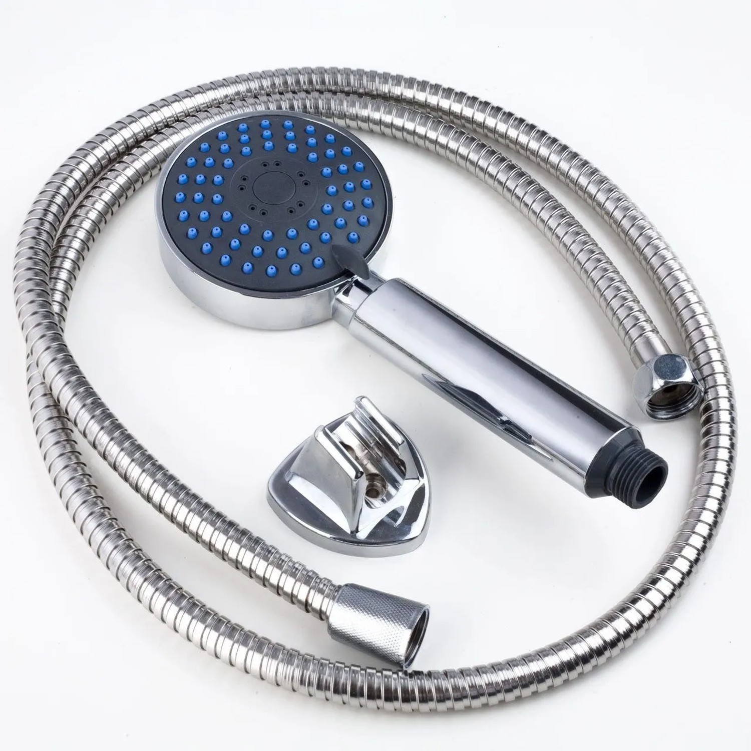 Euroshowers Rio Duschset Chrom mit 3 Strahlarten