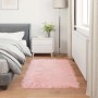vidaXL Kunstschaffell Teppich Tafalla Rosa 80 x 150 cm Polyester 42021544_4