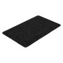 Anthrazitfarbene Astra Türmatte Rib Line Sprint, 40x60 cm, mit Rillenstruktur.