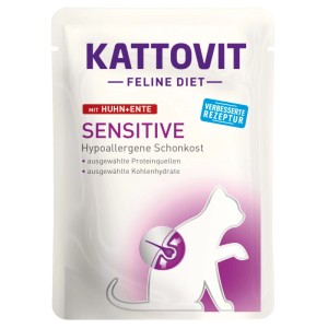 Kattovit Sensitive Huhn und Ente 85 g