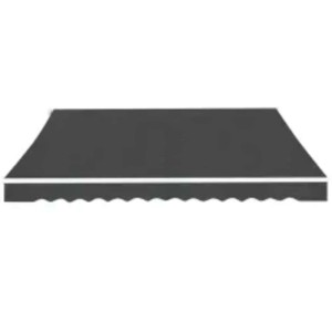 vidaXL Gelenkarmmarkise 600 cm Anthrazit 276355