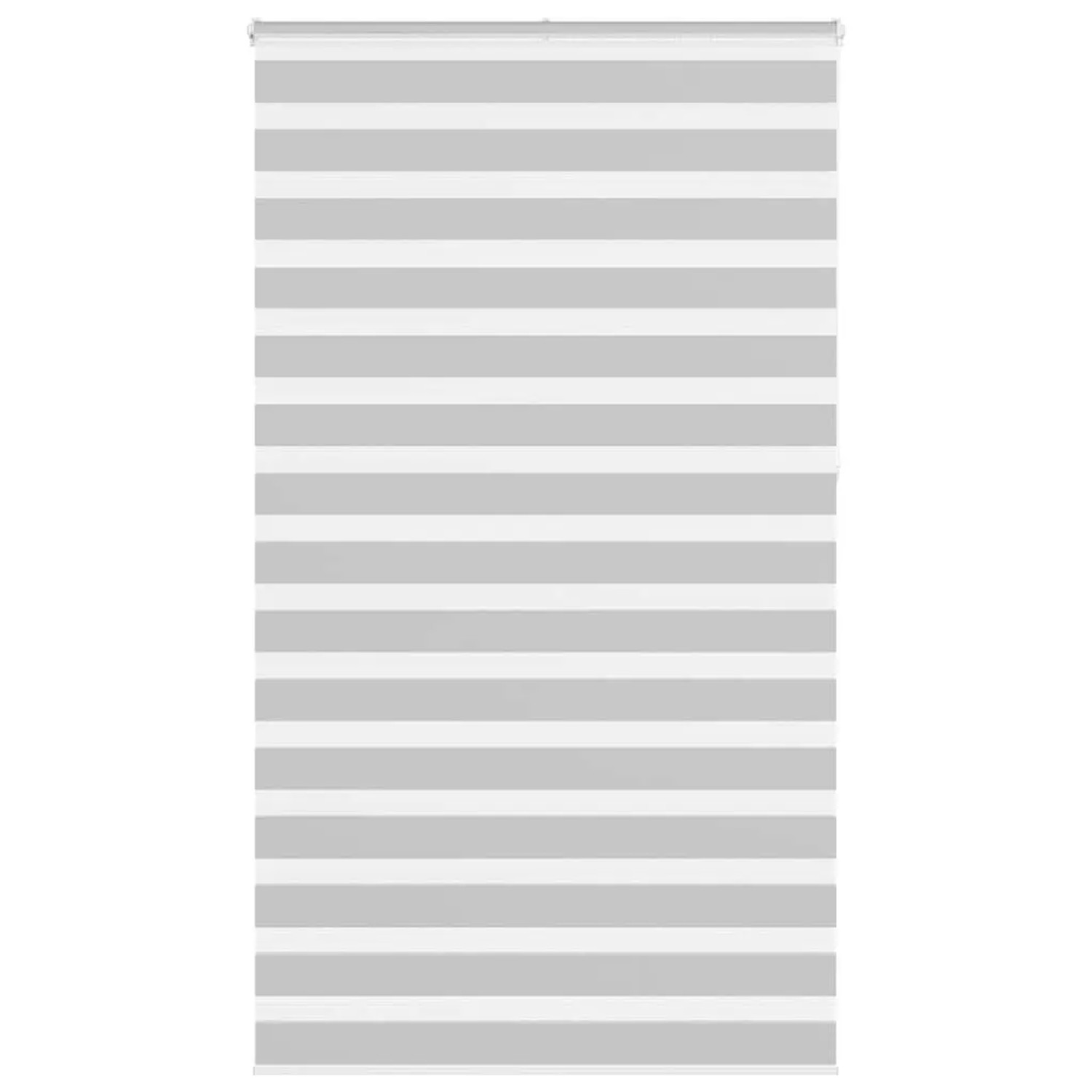 vidaXL Doppelrollo Hellgrau 125x230 cm Stoffbreite 120,9 cm Polyester 40145 günstig online kaufen