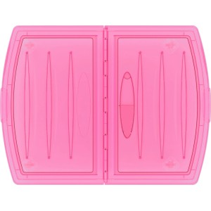 Deckel für Home XXM Aufbewahrungsbox in Fuchsia mit Klappfunktion.