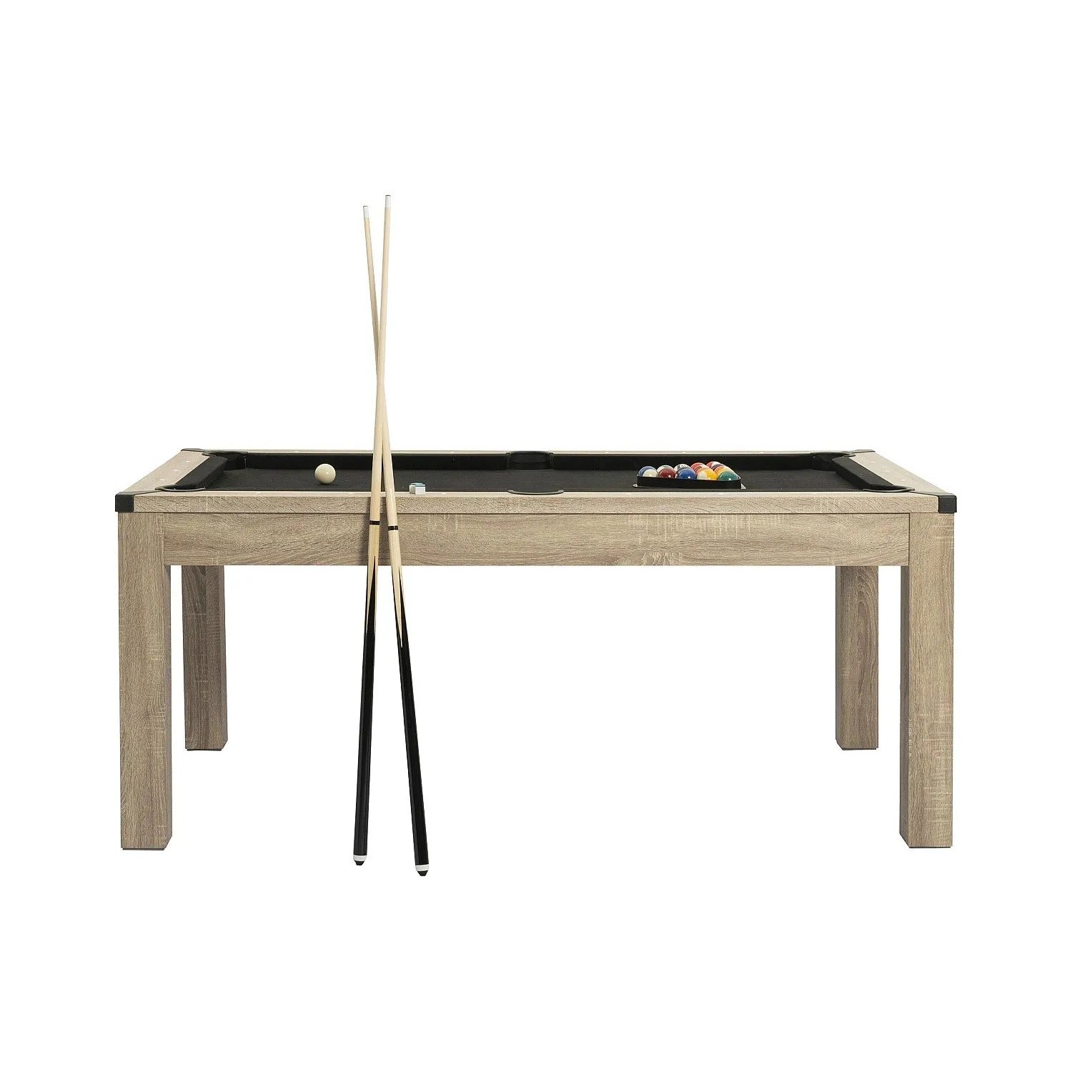 Vente-unique Billardtisch Henk Naturfarben Hell 182.8 cm