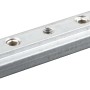 Mydeco Gardinenstangen-Verbinder, weiß, für 2 cm und 2,5 cm Profile zur Verlängerung von Stilgarnituren.