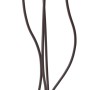 Näve Stehleuchte Twiddle, 4-flammig, beige-braun, mit Textilschirm und Fußschalter.