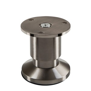 SOTECH Möbelfuß ALPHA Edelstahloptik Höhe 50 mm