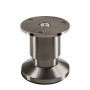 SOTECH Möbelfuß ALPHA, Edelstahloptik, 50mm hoch. Möbelbein für Schrank, Sofa oder Bett.