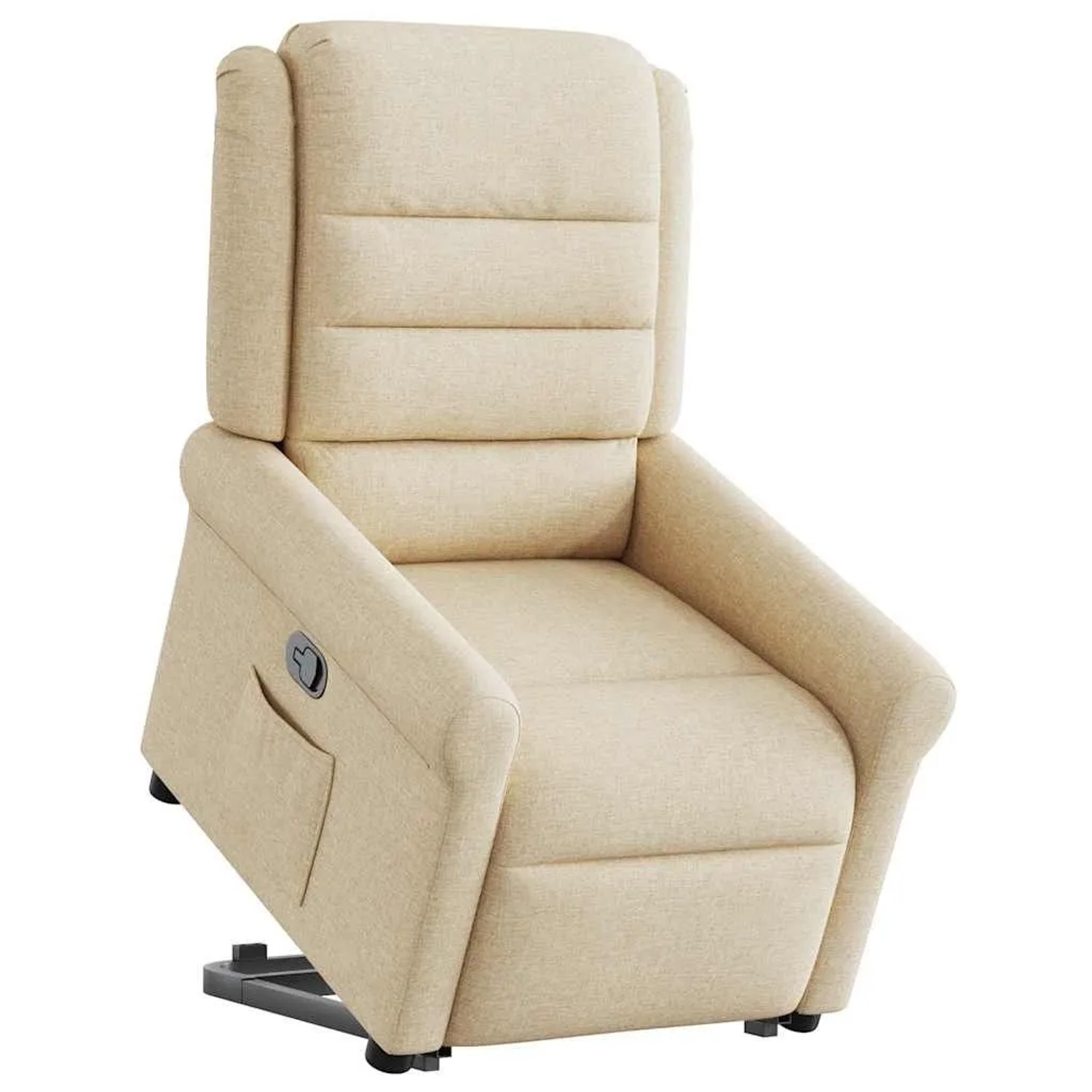 vidaXL Relaxsessel mit Aufstehhilfe Creme Stoff 3303322 günstig online kaufen